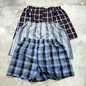 #10283-6 3pieces for $13 Men's Knit Boxers,S.